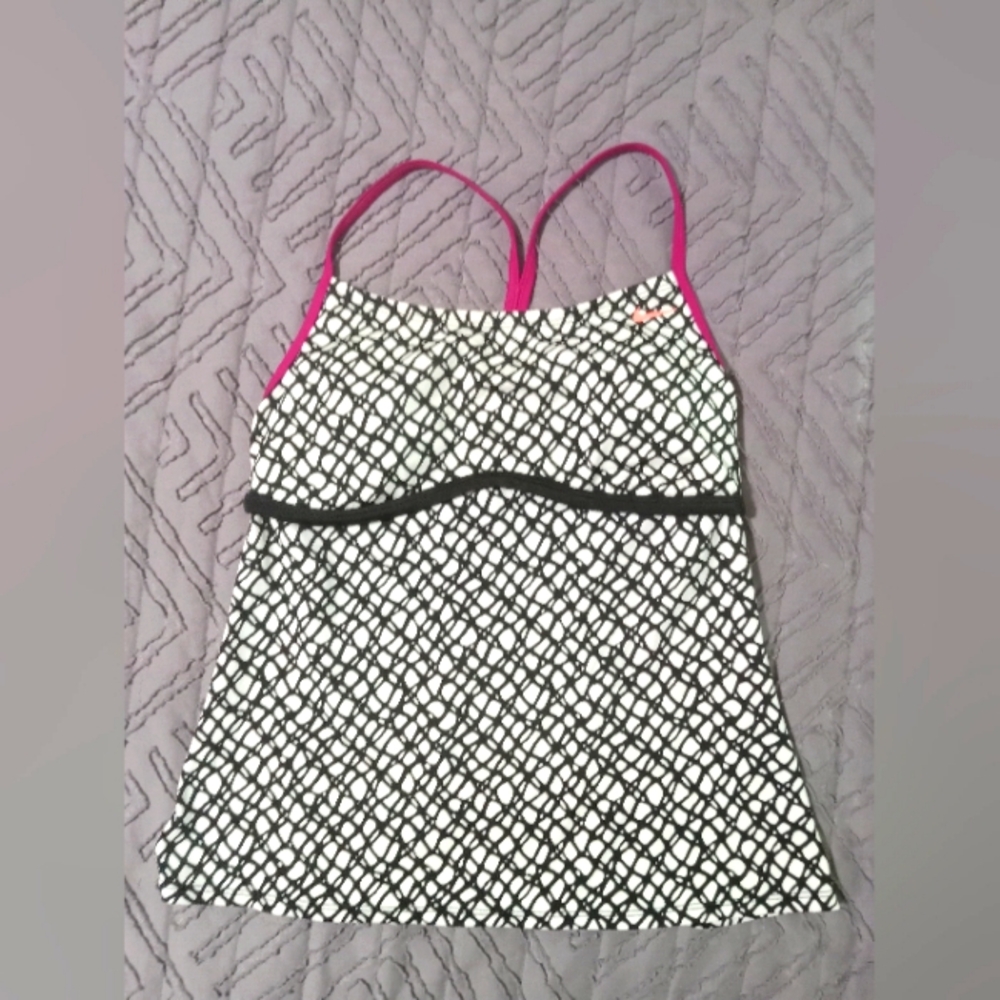 Women's Nike DRI FIT Swim Racerback Tank SZ M